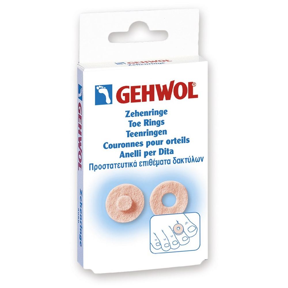 Gehwol Комфорт+ Защита Zehenringe Rund Круглые кольца защитные Круглые кольца защитные