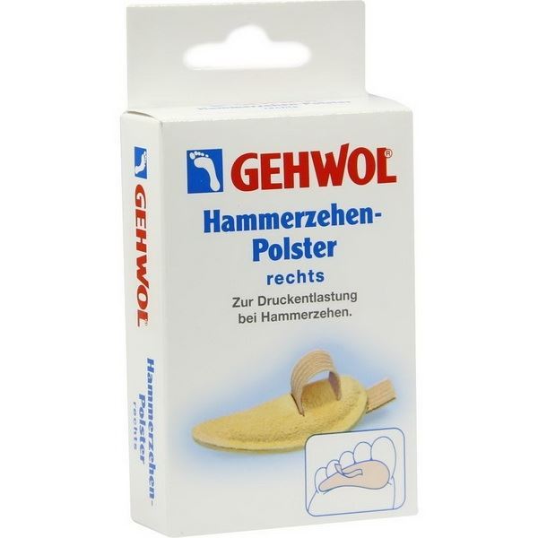 Gehwol Комфорт+ Защита Hammerzehen-Polster Rechts  №0 Подушка под пальцы ног Подушка под пальцы ног правая №0