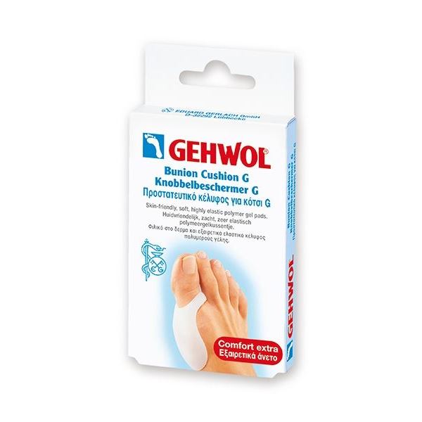 Gehwol Комфорт+ Защита Ballenpolster G G-Накладка на большой палец G-Накладка на косточку и большой палец
