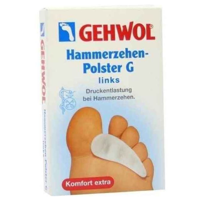 Gehwol Комфорт+ Защита Hammerzehen-Polster G Links Гель-подушка под пальцы G Гель-подушка под пальцы G, левая