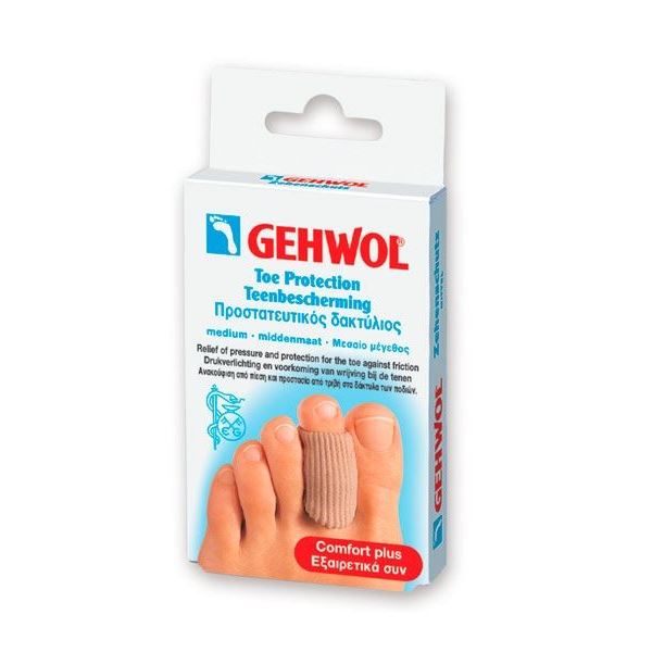 Gehwol Комфорт+ Защита Zehenschutz Mittel Защитное кольцо на палец Защитное кольцо на палец, среднее