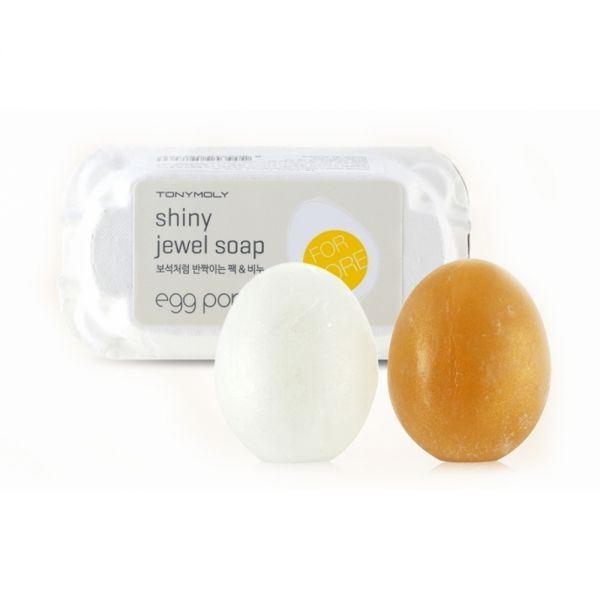 Tony Moly Egg Pore Egg Pore Shiny Jewel Soap Очищающее мыло для очищения пор и сияния кожи на основе яичного белка