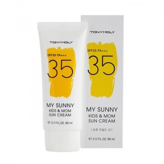 Tony Moly UV Sunset My Sunny Kids & Mom Sun Cream SPF35++ Крем солнцезащитный с высоким фактором защиты SPF35++
