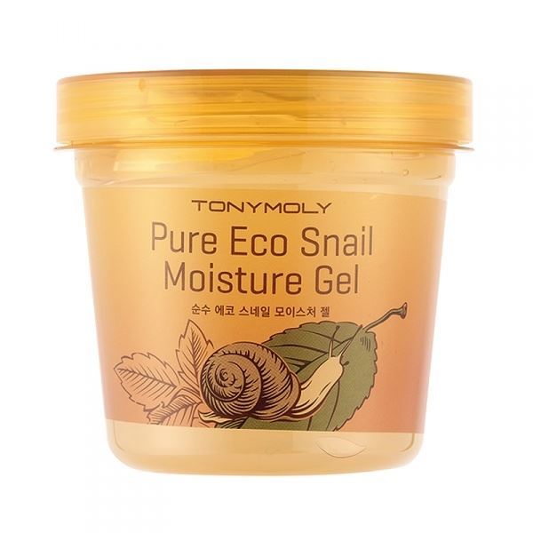 Tony Moly Face Care Pure Eco Snail Moisture Gel  Гель с экстрактом улитки 