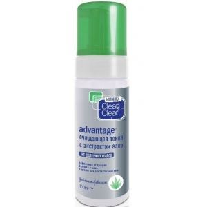 Clean & Clear Advantage Advantage Daily Soothing Acne Wash Очищающая пенка с экстрактом Алоэ  против угрей