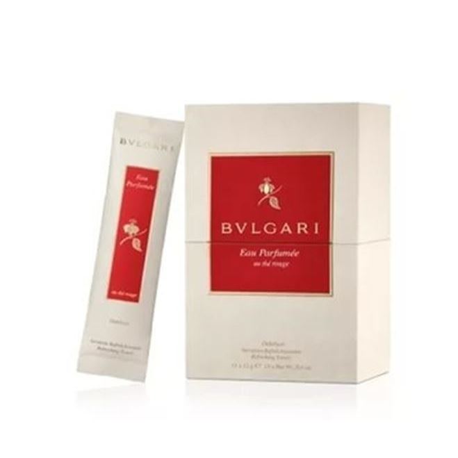 Bvlgari Fragrance Bvlgari Eau Parfumee Au The Rouge serviettes Набор Освежающие салфетки осибори