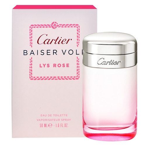 Cartier Fragrance Baiser Vole Lys Rose  Выигрыш поцелуя с лилией и розой, для леди