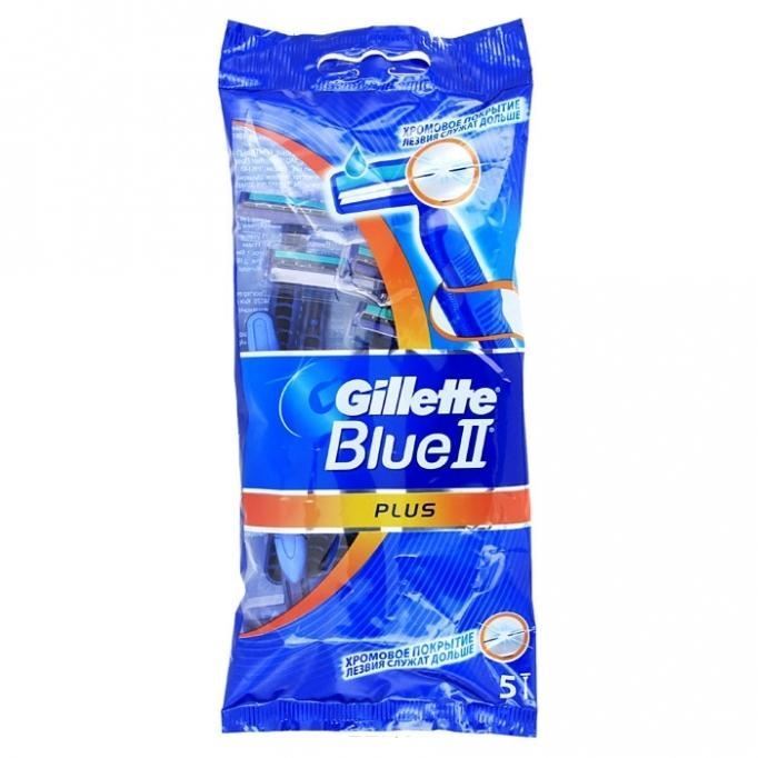 Gillette Бритвенные системы Blue II Plus  Станки одноразовые 