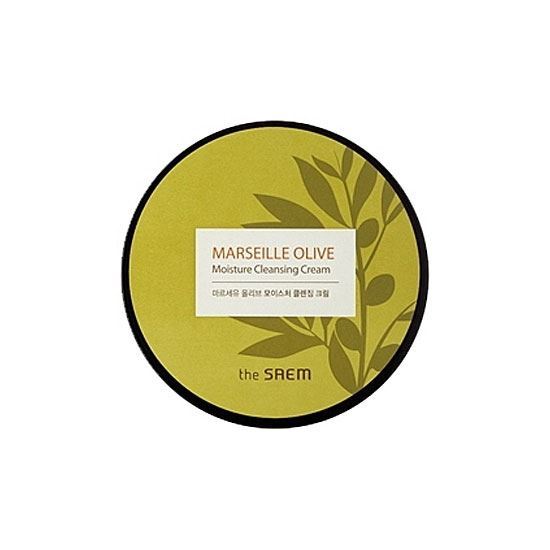 The Saem Face Care Marseille Olive Moisture Cleansing Cream Очищающий увлажняющий крем с маслом оливы