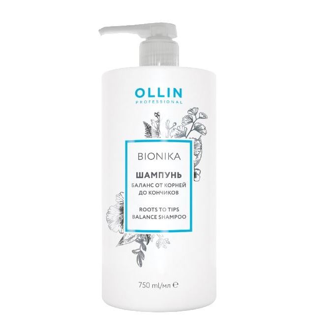 Ollin Professional Bionika Roots To Tips Balance Shampoo Шампунь Баланс от корней до кончиков