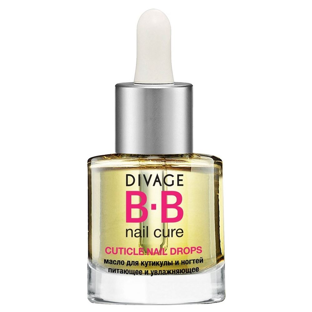 Divage Nail Care BB Nail Cure Cuticle Nail Drops Масло для кутикулы и ногтей питающее и увлажняющее