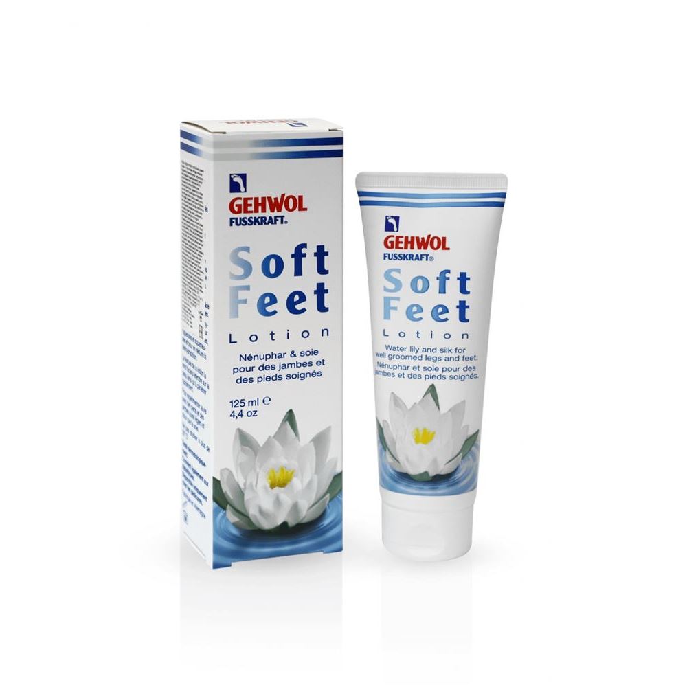 Gehwol Fusskraft Fusskraft Soft Feet Lotion Wasserlilie & Seide  Лосьон «Водяная лилия и шелк» 