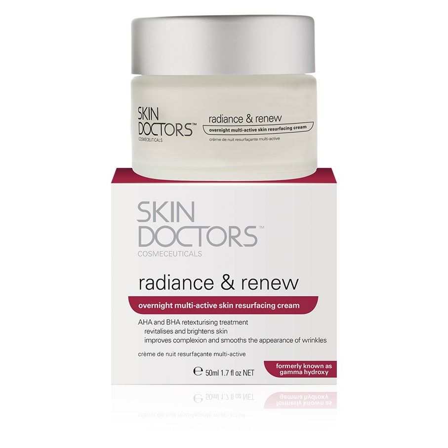 Skin Doctors Professional Cosmetics Radiance&Renew Ночной крем для лица мультиактивный, обновляющий, против рубцов, морщин, различных нарушений пигментации и других видимых признаков увядания кожи лица