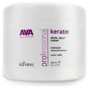 Kaaral AAA color collection KERATIN Keratin Royal Jelly Cream Питательная крем-маска для восстановления окрашенных и химически обработанных волос