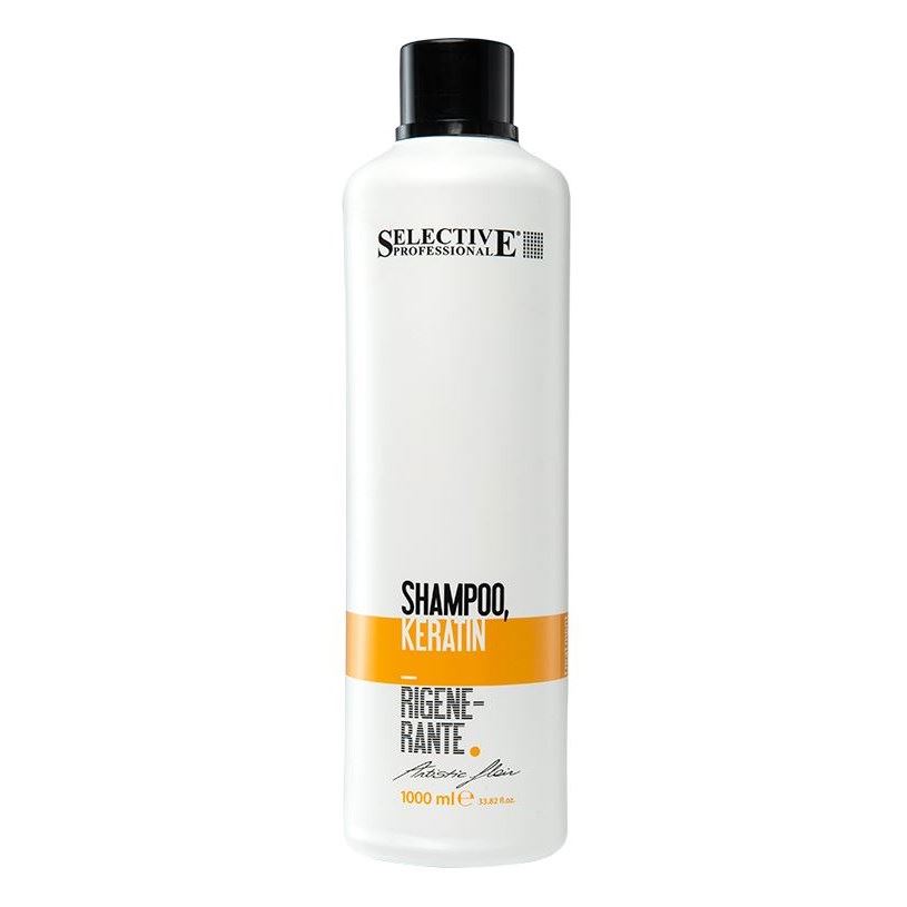 Selective Professional Artistic Flair Shampoo Keratin Rigenerante Шампунь Кератиновый для сухих и поврежденных волос