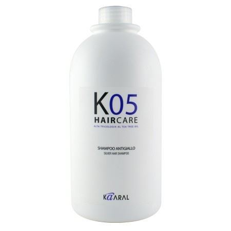 Kaaral K05 hair care Silver Shampoo Серебристый шампунь с антижелтым эффектом 
