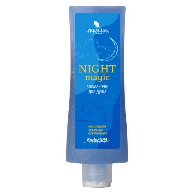 Premium Silhouette Арома-гель Night Magic Нежный гель для ванной