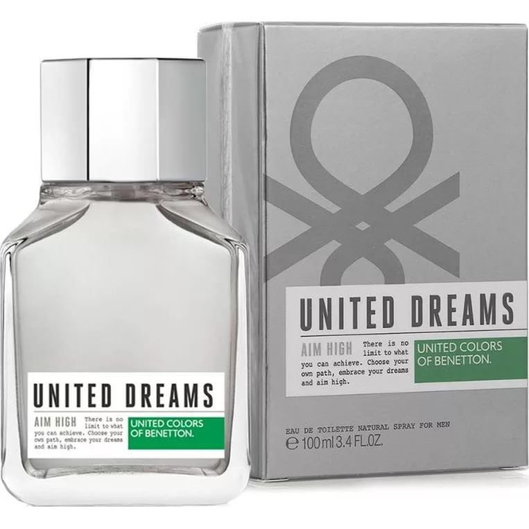 Benetton Fragrance United Dreams Men Aim High  Общие мечты, высокие цели, для мужчин