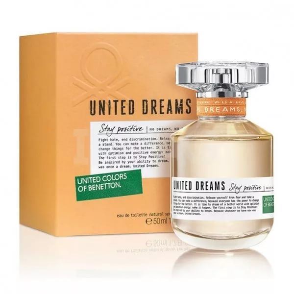 Benetton Fragrance United Dreams Stay Positive  Оставаться позитивным
