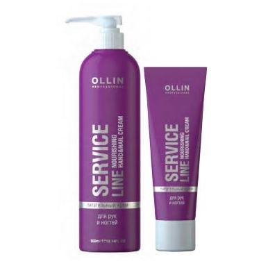 Ollin Professional Service Line Nourishing Hand&Nail Cream Питательный крем для рук и ногтей 