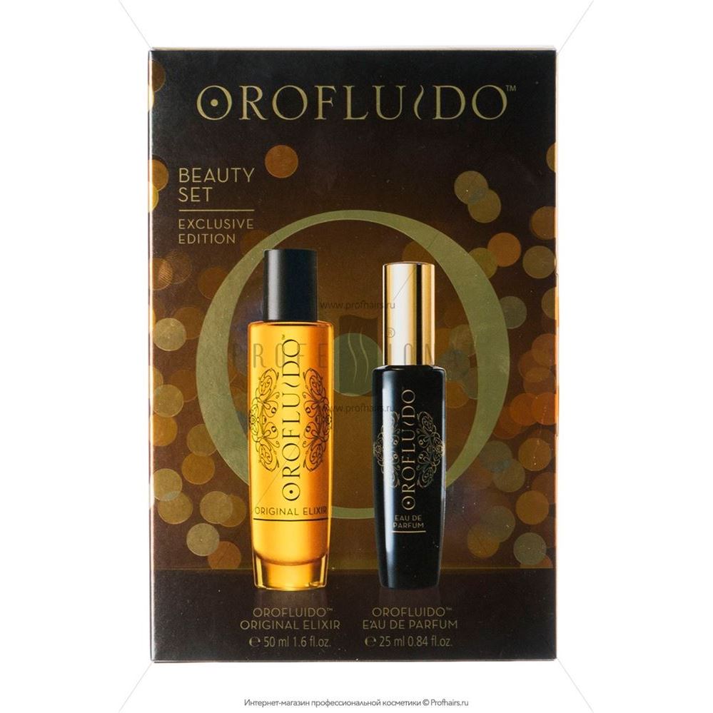 Orofluido Color Elexir Beauty Set Exclusive Edition Orofluido Подарочный набор OROFLUIDO эликсир и парфюмированная вода