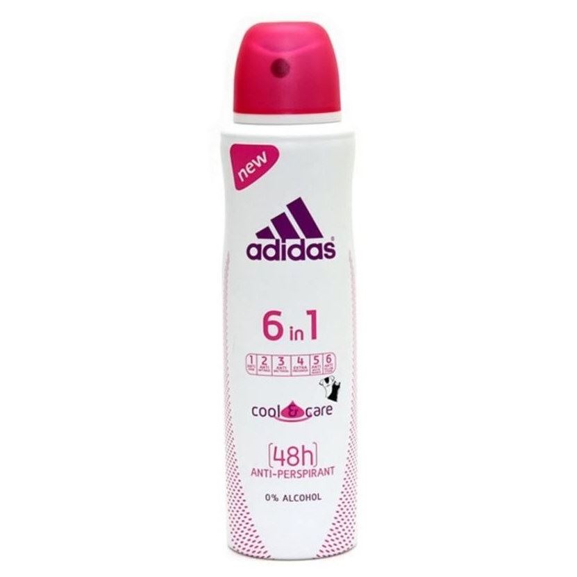 Adidas Fragrance Anti-Perspirant Spray Female 6 In 1 Антиперспирант-спрей 6 в 1 