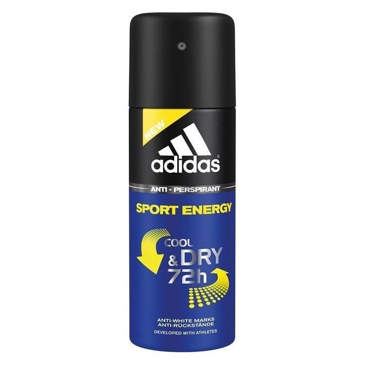 Adidas Fragrance Anti-Perspirant Spray Male Cool&Dry Sport Energy Антиперспирант-спрей Энергия спорта