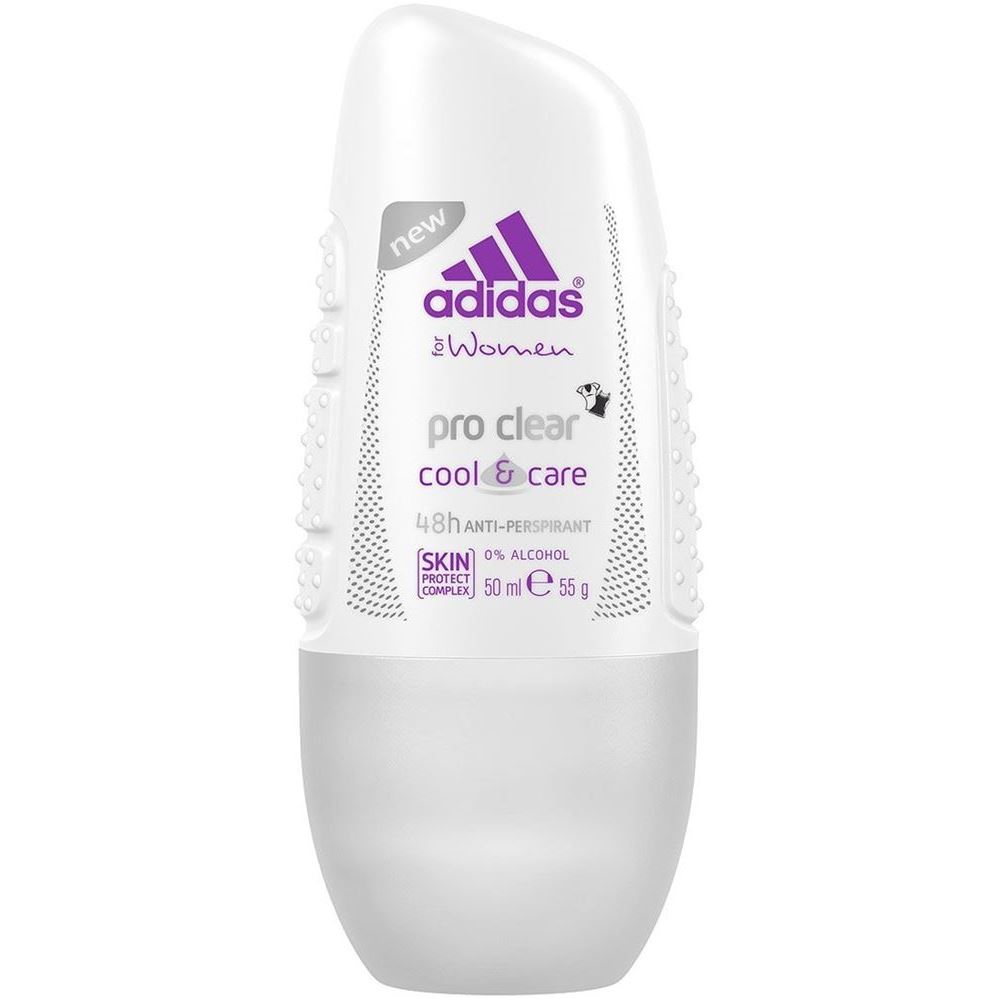 Adidas Fragrance Anti-Perspirant Roll-Ons Female 3 Action Dry Max Pro Clear Aнтиперспирант роликовый