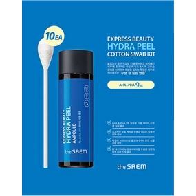 The Saem Face Care Express Beauty Hydra Peel Cotton Swab kit Экспресс-пилинг для лица набор AHA&PHA 9%