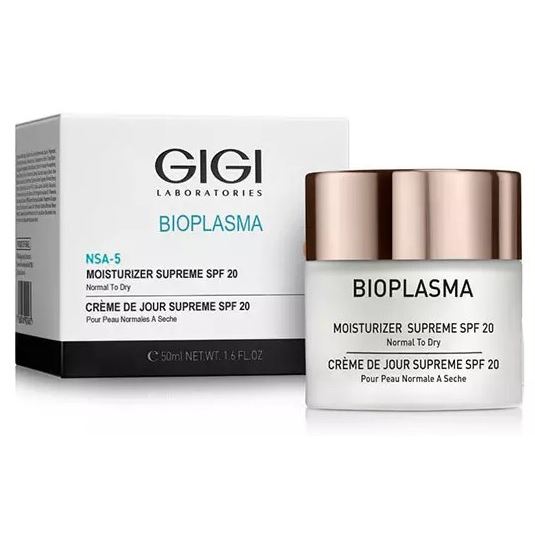 GiGi Bioplasma  Moisturizer Supreme SPF 20 Крем увлажняющий для нормальной и сухой кожи с SPF 20 