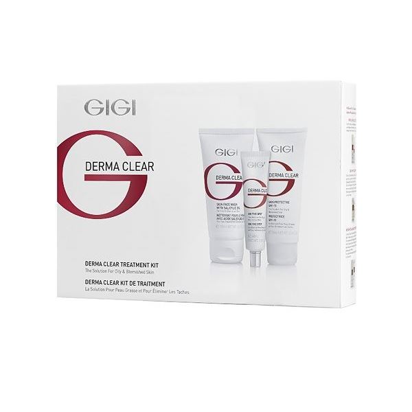 GiGi Derma Clear Treatment Kit Набор для домашнего ухода для жирной и проблемной кожи
