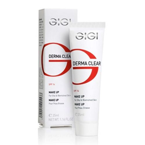 GiGi Derma Clear Oil-free Make Up SPF 14 Крем тональный для жирной кожи с SPF 14 