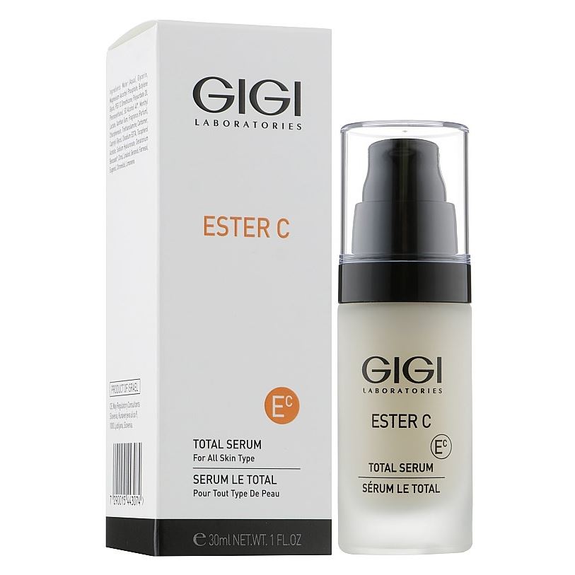 GiGi Ester C  Total Serum Сыворотка увлажняющая с эффектом осветления кожи для всех типов кожи