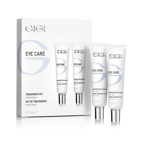 GiGi Eye Care Complex Treatment  Eye Care Set Набор ухаживающий для век и губ: крем интенсивный, сыворотка для век