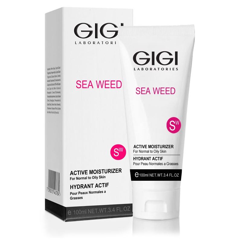 GiGi Sea Weed Active Moisturizer Активный увлажняющий крем для нормальной и жирной кожи