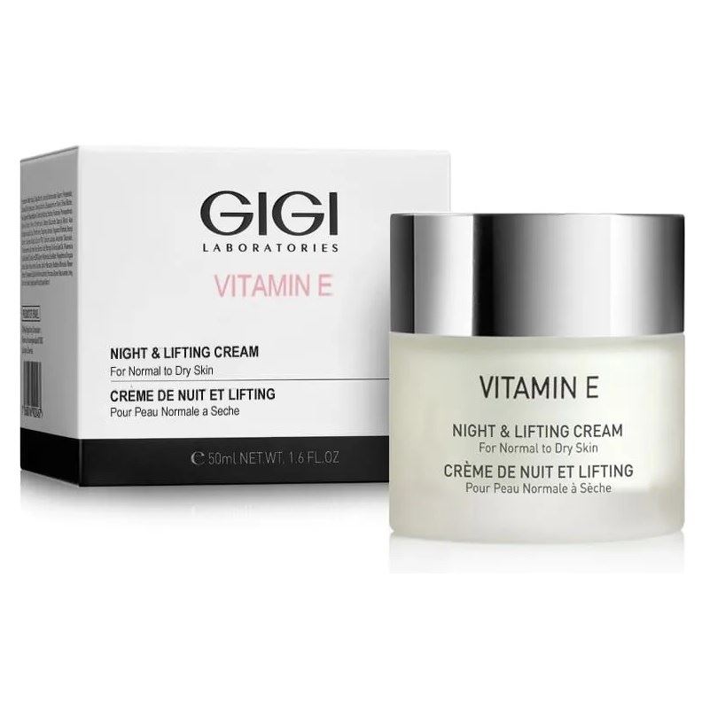 GiGi Vitamin E Night & Lifting Cream Ночной лифтинг крем для нормальной и сухой кожи