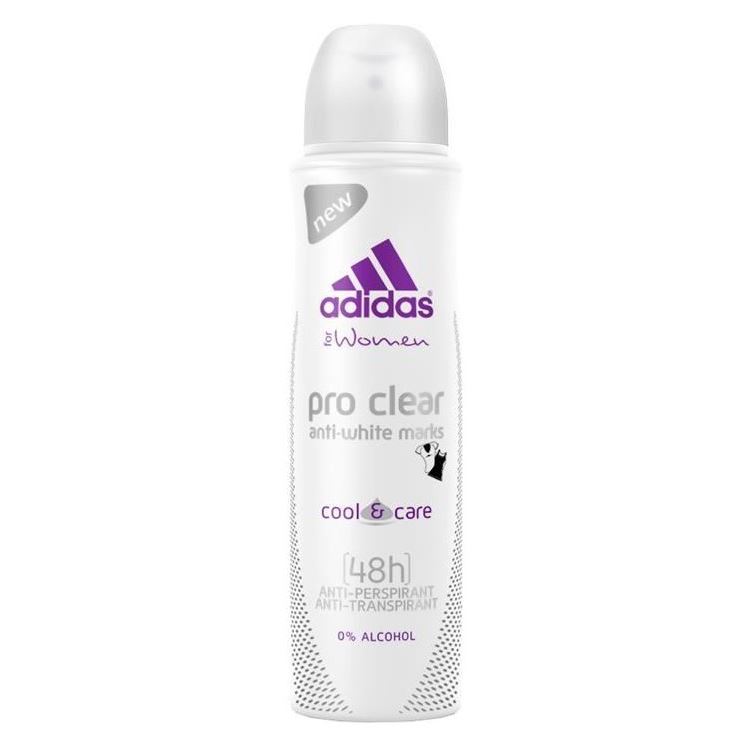 Adidas Fragrance Anti-perspirant Spray Female c&c pro clear Дезодорант антиперcпирант спрей для женщин, от белых пятен