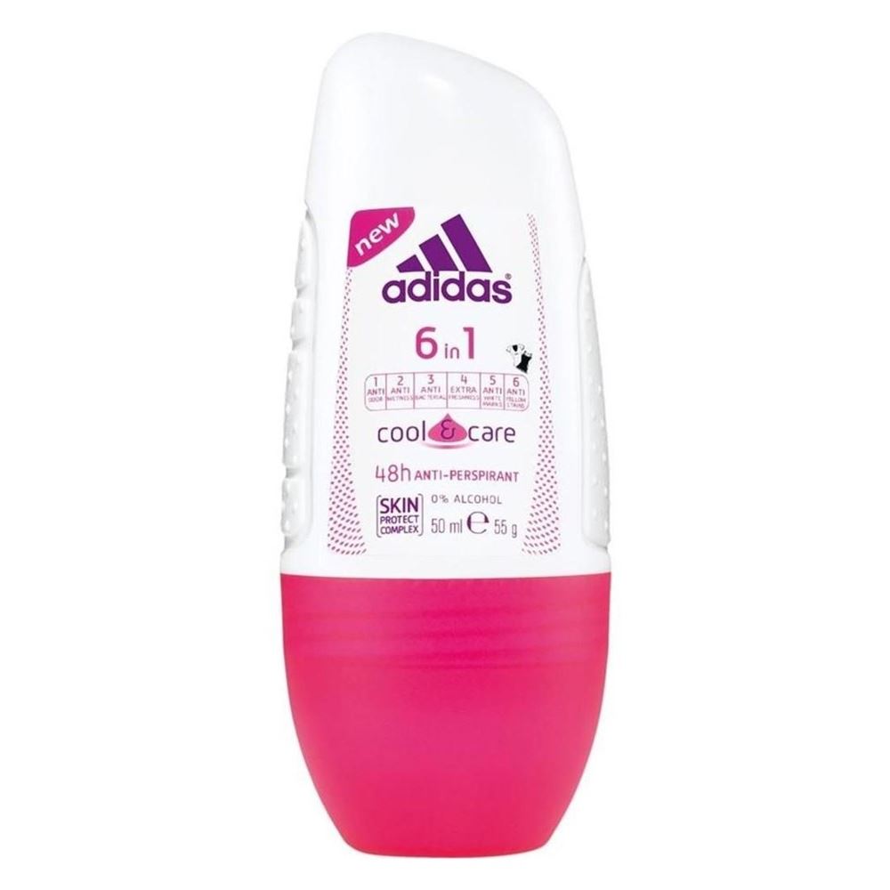 Adidas Fragrance Anti-perspirant Roll-Ons Female 6 in 1 Роликовый антиперспирант 6 в 1