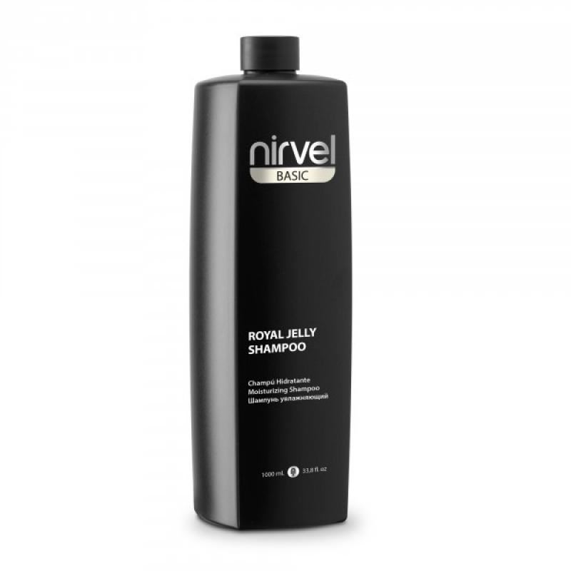 Nirvel Professional Basic Care Basic Royal Jelly Shampoo  Шампунь увлажняющий с пчелиным маточным молочком для сухих, окрашенных и поврежденных волос