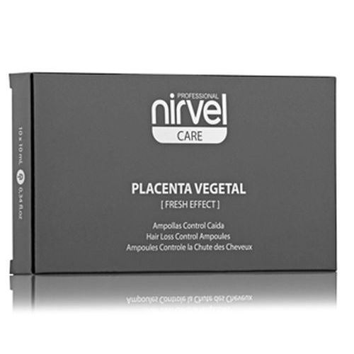 Nirvel Professional Cabello Sano Therapy Anticaida Reconstituted Plant Placenta Fresh Effect  Ампулы против выпадения с плацентой, при жирной коже головы