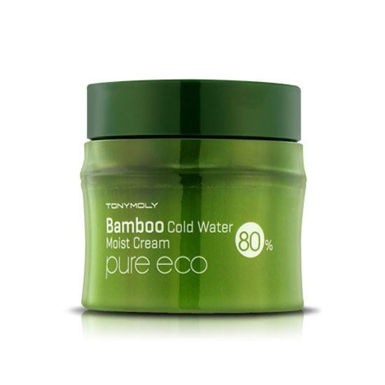 Tony Moly Face Care Pure Eco Bamboo Cold Water Moist Cream Крем увлажняющий с экстрактом бамбука 