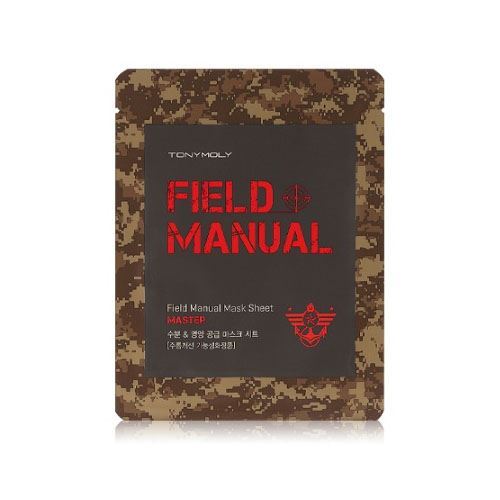 Tony Moly Face Care Field Manual Mask Sheet Master  Маска для лица мужская увлажняюще-питательная 
