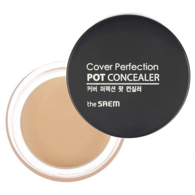 The Saem Make Up Cover Perfection Pot Concealer Крем -корректор 