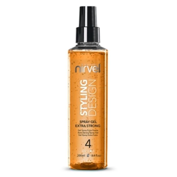 Nirvel Professional FX  Spray Gel Extra Strong Гель спрей для укладки вьющихся волос