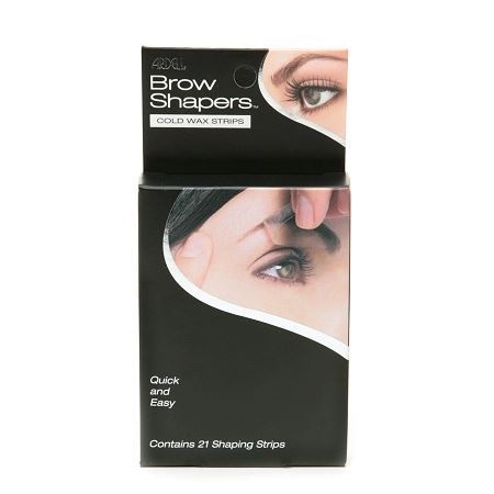 Ardell Makeup for eyebrows and eyelashes Brow Shapers Cold Wax Strips Полоски с воском для придания формы бровям 