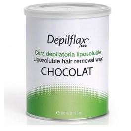 Depilflax Waxes Wax Chocolat Воск плотный шоколадный для депиляции с антиоксидантными свойствами, для усталой кожи