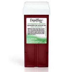 Depilflax Waxes Wax Roll-On Cartridge Vino Теплый воск для депиляции в картридже Вино, для любого типа кожи, стимулирует процессы регенерации