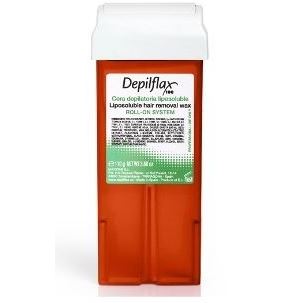 Depilflax Waxes Wax Roll-On Cartridge Mango Теплый воск для депиляции в картридже с Манго, прозрачный для любого типа кожи, для чувствительной кожи