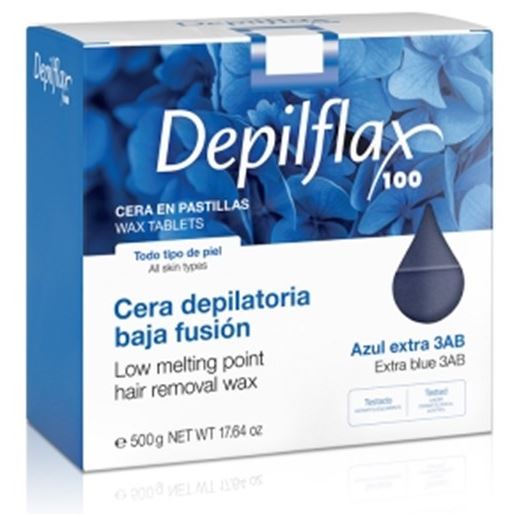 Depilflax Waxes Hot Wax Azulen Воск горячий Азулен прозрачный для чувствительной кожи