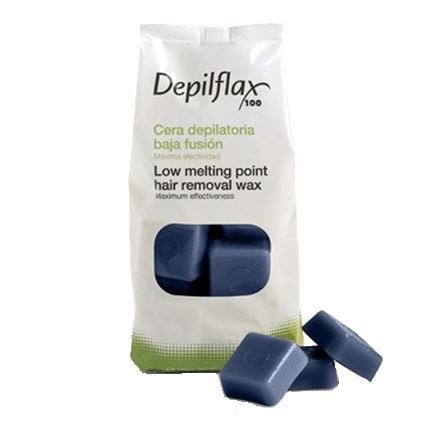 Depilflax Waxes Hair Removal Wax Azulen Воск горячий с Азуленом прозрачный для чувствительной кожи